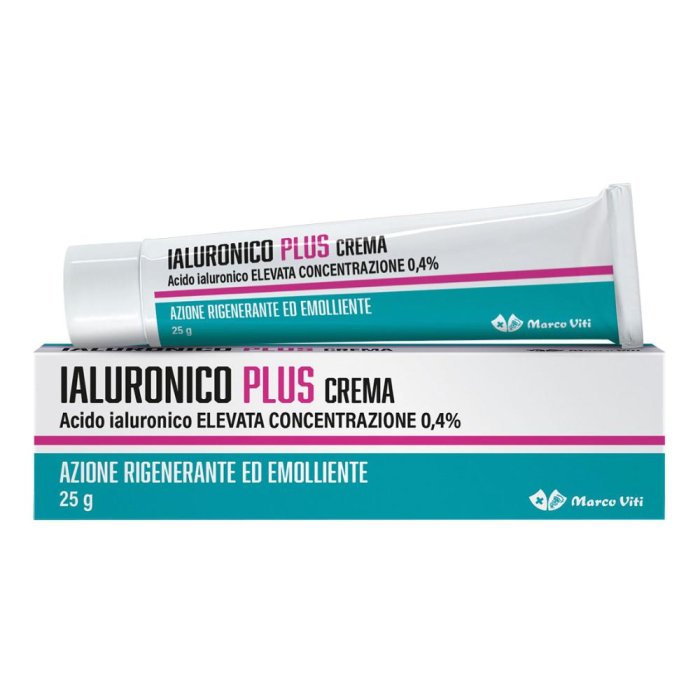 Ialuronico Plus 0,4% Crema Viso Marco Viti acido ialuronico Corpo Rigenerante 25 g
