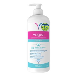 Vagisil detergente sensitivo 500 ml - detergente intimo delicato pH bilanciato