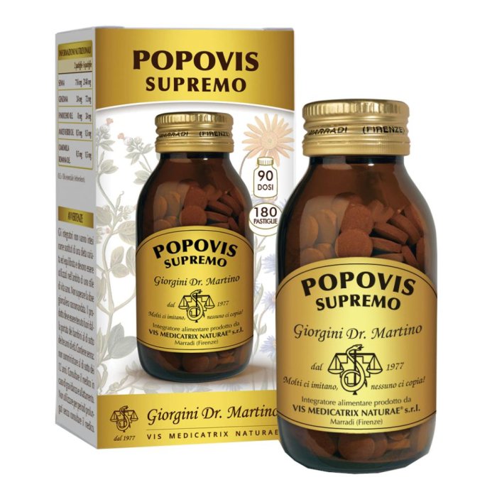 Dr. Giorgini Popovis Supremo Integratore Benessere Intestino 180 pastiglie