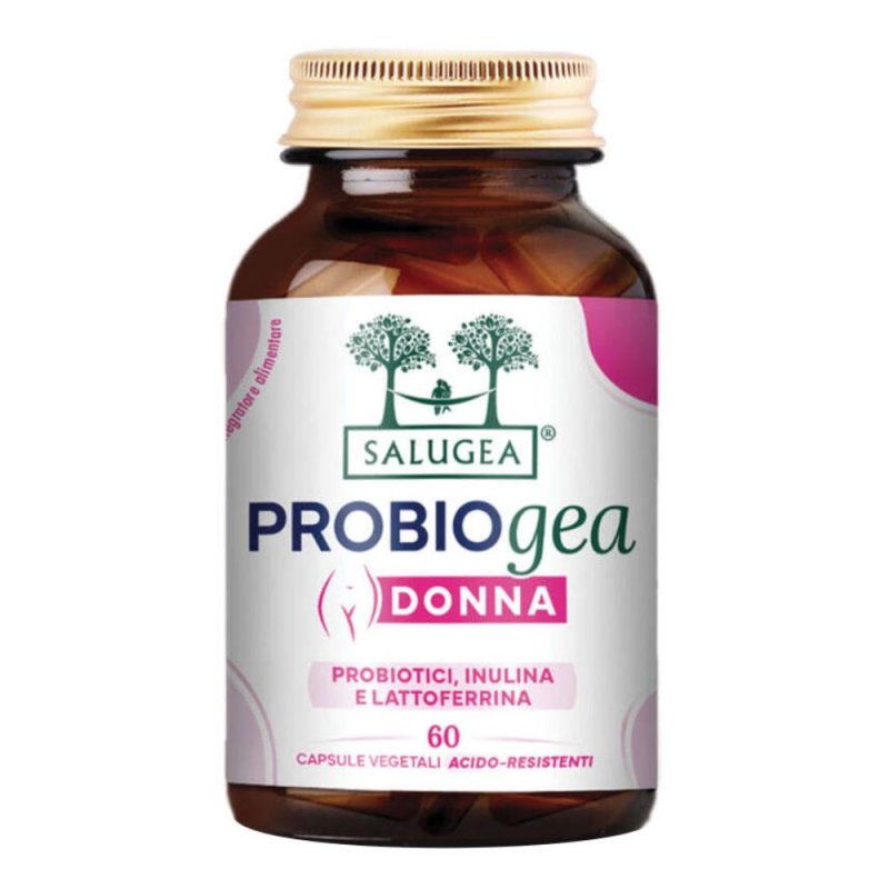 Salugea ProbioGea Donna Integratore Probiotico per la Donna 60 Capsule Vegetali Acido-Resistenti
