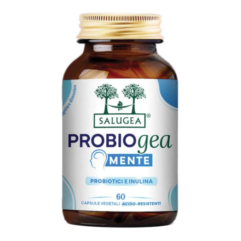 Salugea ProbioGea Mente Integratore Probiotico per l'Umore 60 Capsule Vegetali Acido-Resistenti