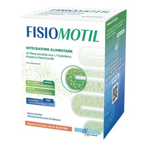 Fisiomotil 24 Bustine Integratore Alimentare per la Regolarità Intestinale e il Benessere Digestivo