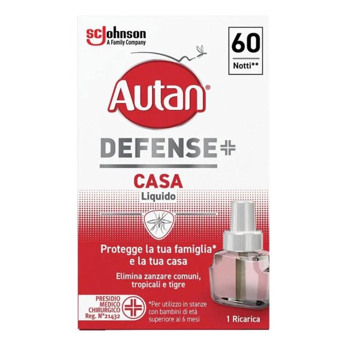 Autan - Defense Casa Repellente Insetti Liquido Elettrico Confezione 1 Ricarica