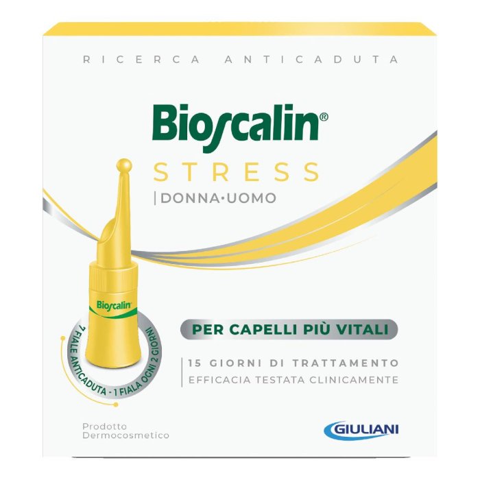 Bioscalin Stress 7 fiale anticaduta monodose 2,5 ml