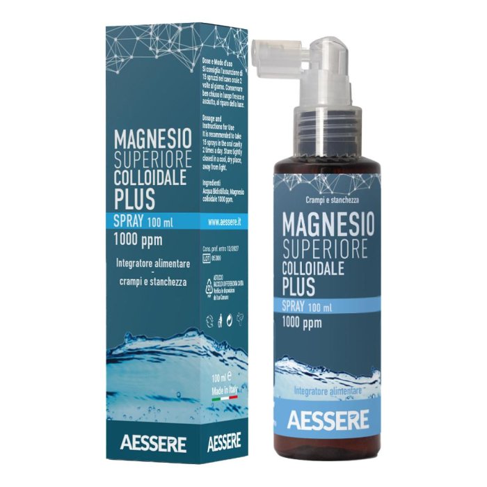Magnesio Superiore coll spray 100 ml - integratore di magnesio in spray orale