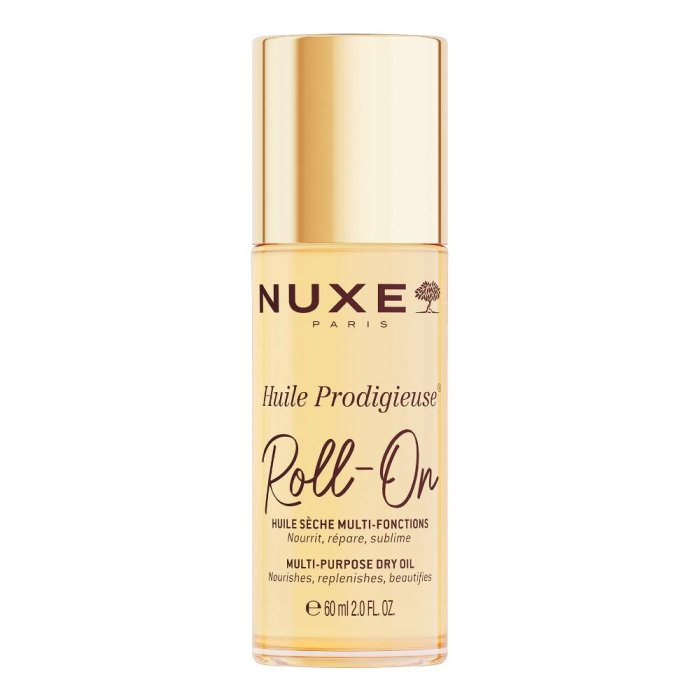 Nuxe Roll-On olio secco viso corpo capelli 60 ml idratazione e azione anti-inquinamento