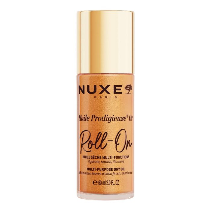 Nuxe Roll-On olio secco viso corpo capelli 60 ml idratazione lunga durata