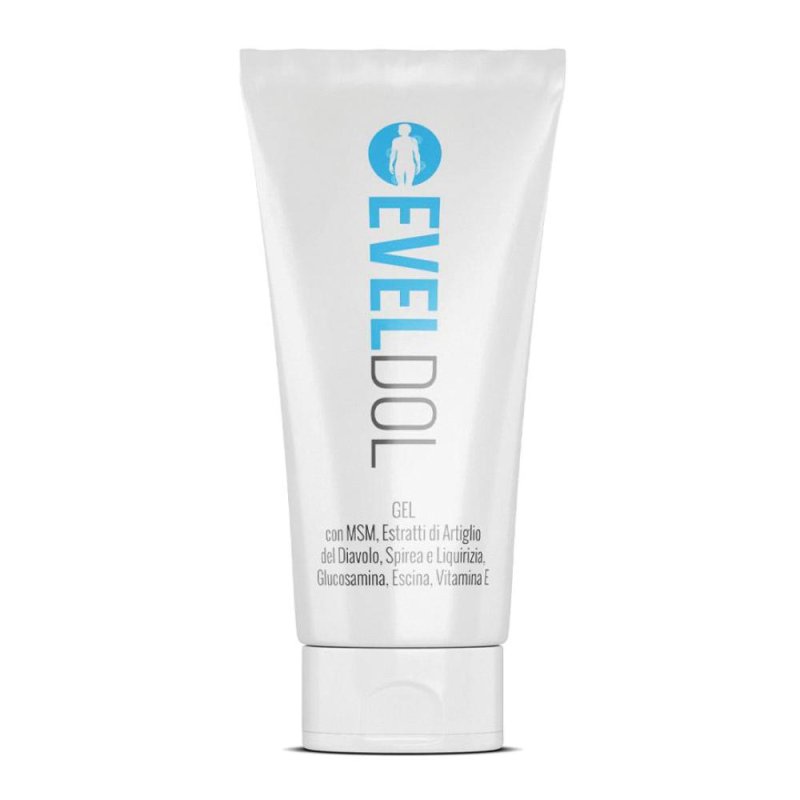 EVELDOL Gel 200 Millilitri Sollievo Rapido per Dolori Muscolari e Articolari, Gel Lenitivo a Uso Topico