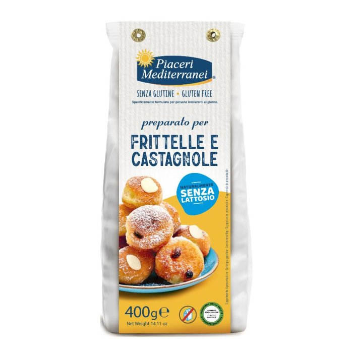 Piaceri Mediterranei preparato per fritti e castagnole - miscela per dolci fritti senza glutine