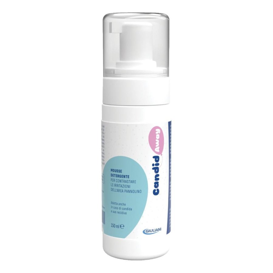 CANDIDAWAY Mousse Detergente Intimo per Igiene Quotidiana e Prevenzione della Candida 150 ml