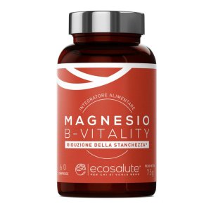 Magnesio B Vitality Compresse  60  Compresse - integratore con vitamine e minerali per energia e benessere quotidiano
