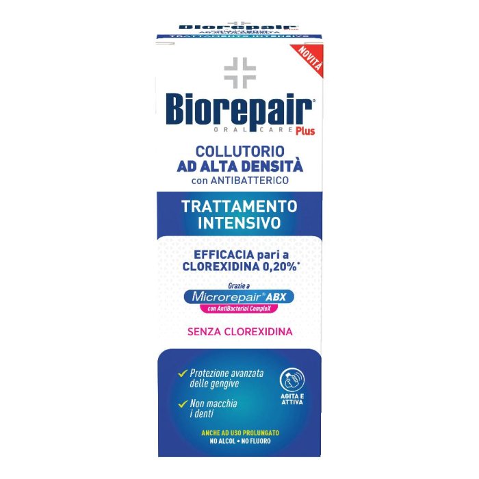 Biorepair Plus Collutorio ad Alta Intensità con Antibatterico Trattamento Intensivo 250 ml