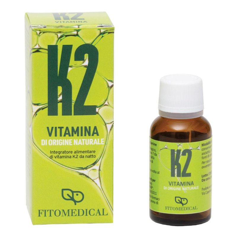 Vitamina K2 naturale 20 ml - integratore di vitamina K2 per ossa e apparato cardiovascolare
