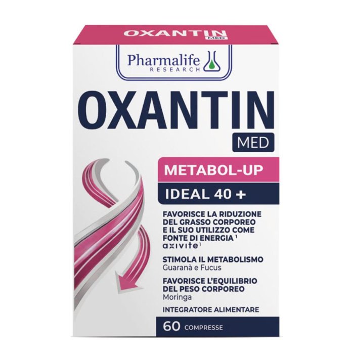 Pharmalife Research Oxantin Med - Metabol Up Integratore Stimolatore del Metabolismo 60 compresse