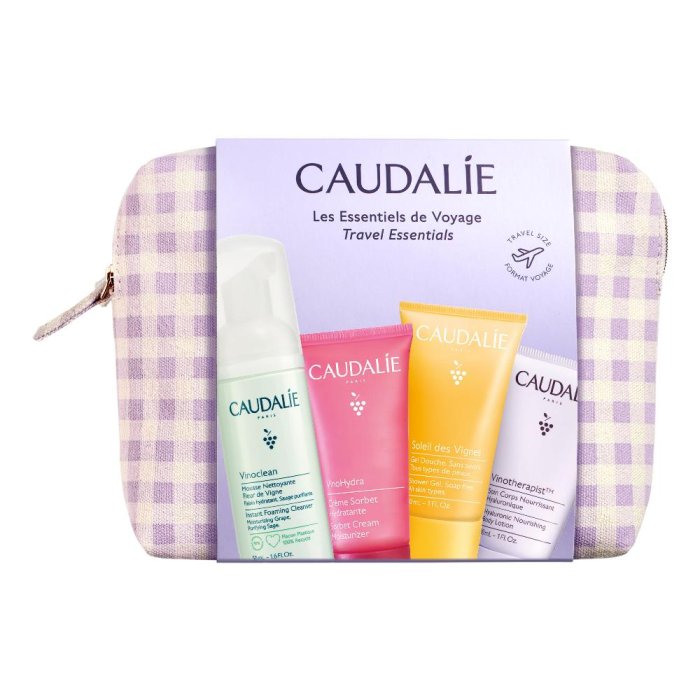 Caudalie trousse estate 2025 - kit solari e skincare Caudalie