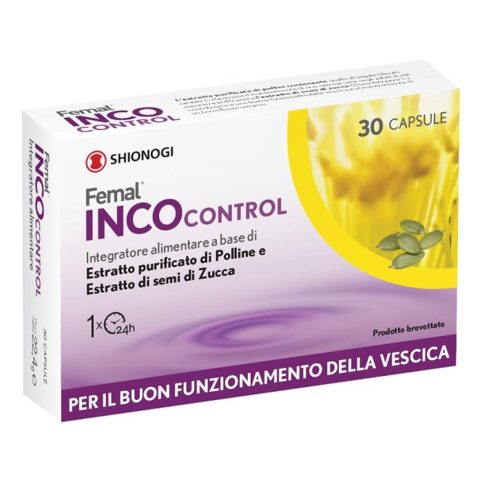 Femal IncoControl 30 capsule - integratore per benessere femminile