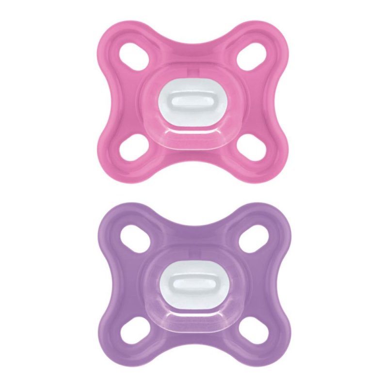 MAM COMFORT 0-3M SIL FEMM 2PZ