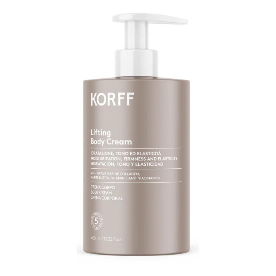 Korff Lifting Body Lotion Crema Corpo Elasticizzante e Rassodante 400 ml Korff Lifting Body Lotion Crema Corpo Elasticizzante e Rassodante 400 ml