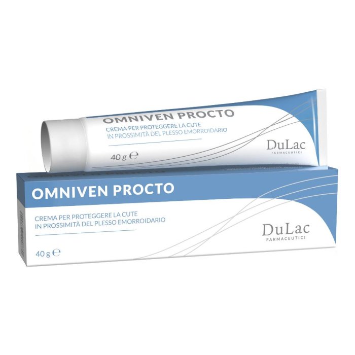 Omniven Procto Crema Rettale 40 g Gemini Trattamento Emorroidi e Disturbi Anorettali