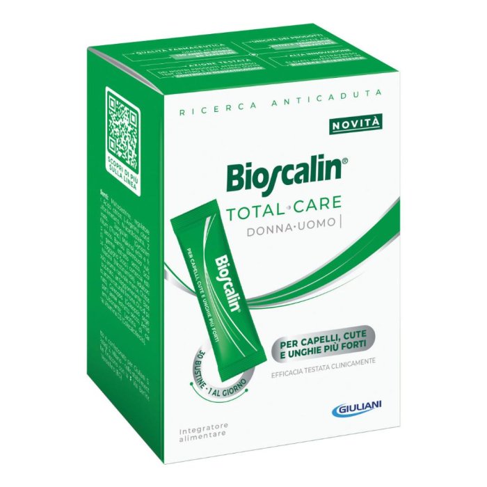 Bioscalin Total Care - Integratore Capelli Cute e Unghie 30 bustine