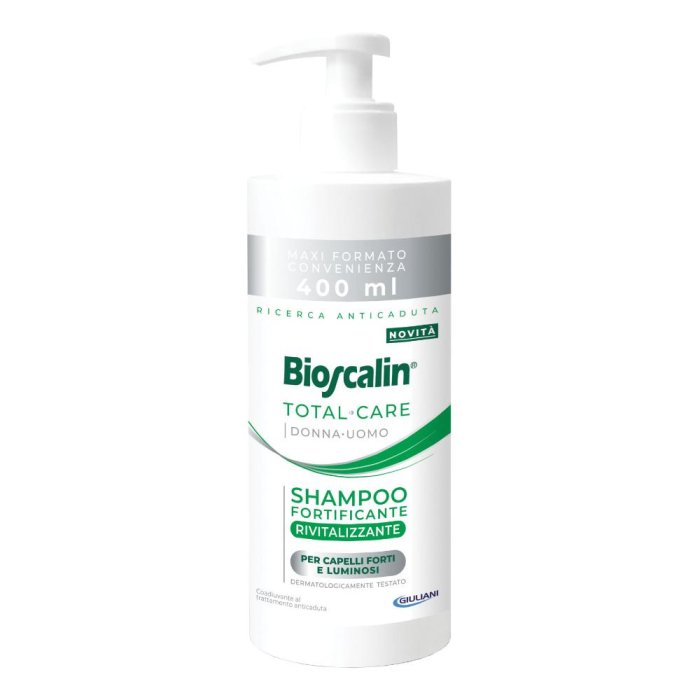 Bioscalin NovaGenina - Shampoo Fortificante Rivitalizzante Anti-Caduta Capelli 400 ml