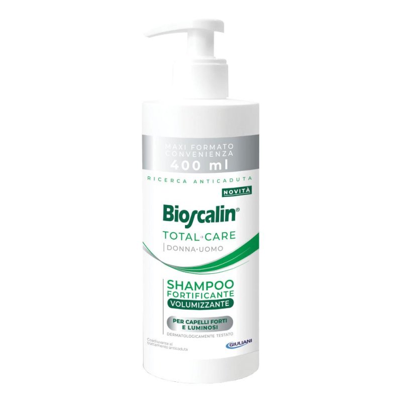   Bioscalin Total Care shampoo fortificante volumizzante 400 ml