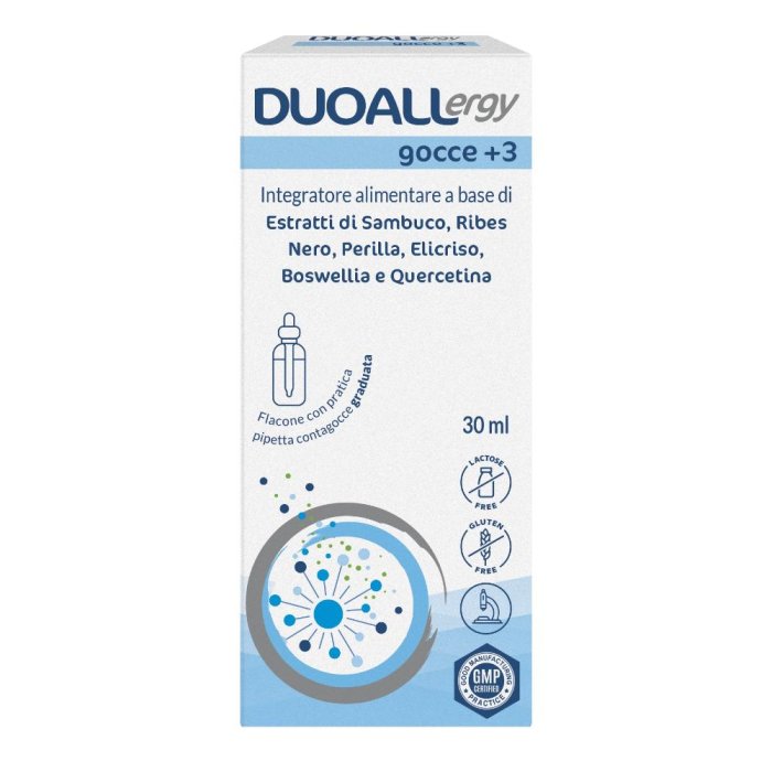 Duoallergy Gocce  3 +  30  Ml - integratore alimentare