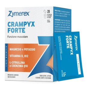 Zymerex Crampyx Forte 20 bustine - integratore con sali minerali per crampi muscolari