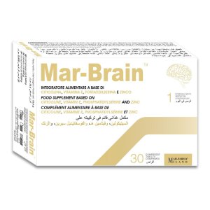 MAR Brain Integratore per Memoria e Concentrazione 30 Compresse – Supporto Funzioni Cognitive e Benessere Cerebrale