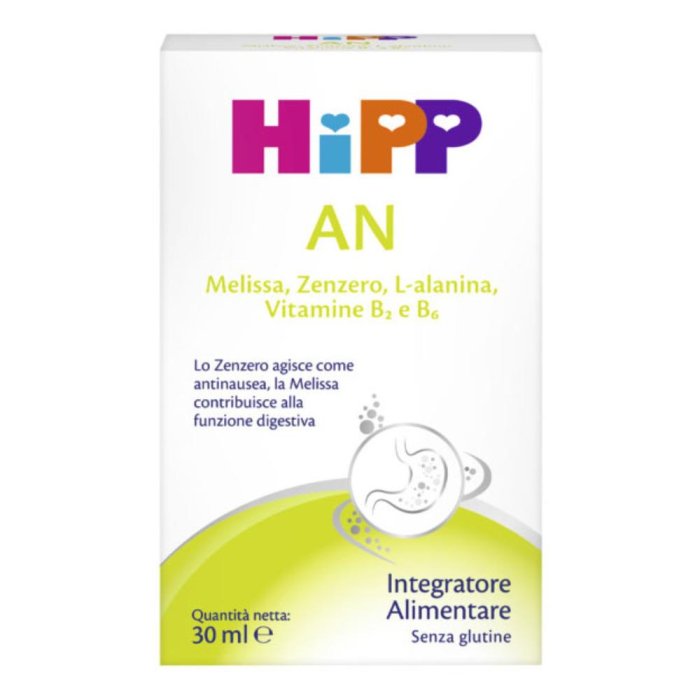 HiPP AN Gocce Orali 30 ml – Alimento a Fini Medici Speciali per Lattanti con Coliche e Disturbi Gastrointestinali – Disponibilità Immediata Online