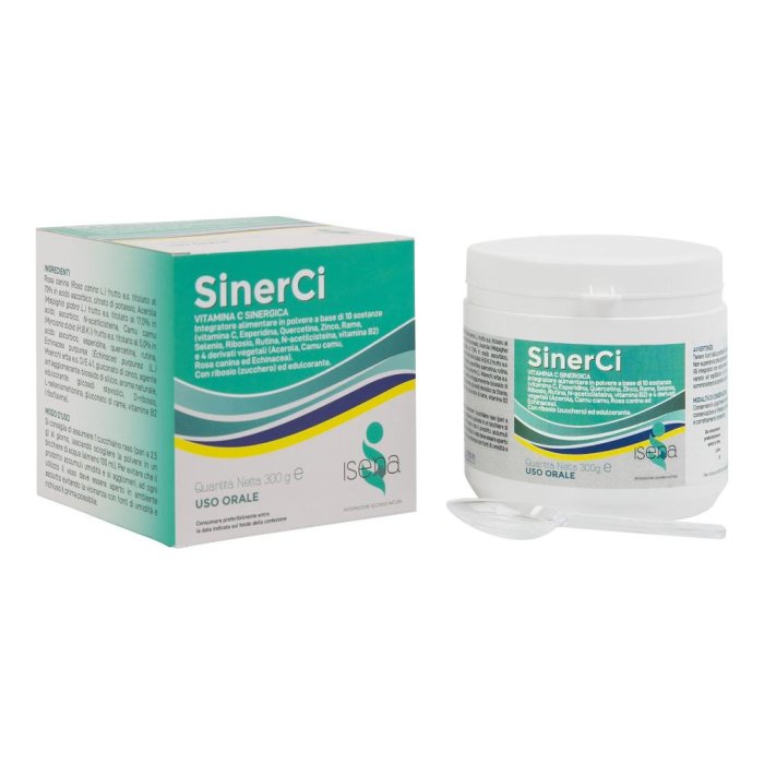 SinerCi Integratore di Vitamina C Difese Immunitarie, 300g