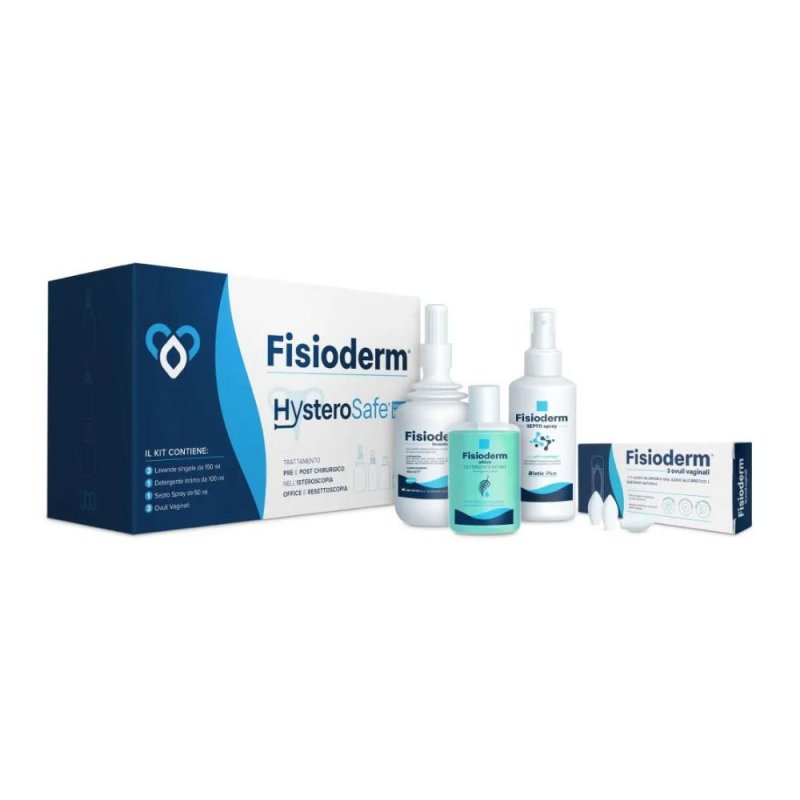 HYSTEROSAFE Smart Kit 8 Pezzi per Isteroscopia Sicura and Controllata Monouso Sterile Dispositivo Medico Professionale