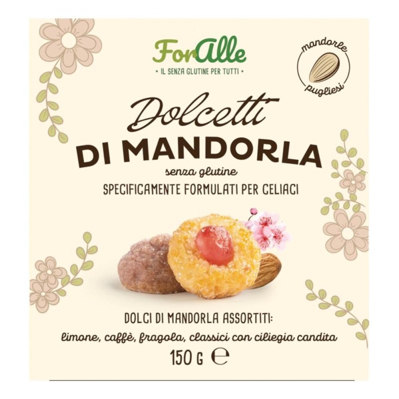 FORALLE DOLCETTI MANDORLA 150G FORALLE DOLCETTI MANDORLA 150G