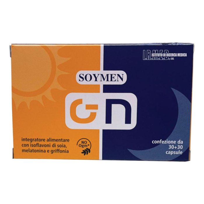 Soymen Giorno Notte Integratore Menopausa Donna 60 Compresse per Benessere di Giorno e di Notte
