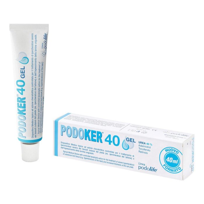 Dax Podoker 40 Gel 40 millilitri trattamento intensivo calli duroni ispessimenti cutanei piedi e mani