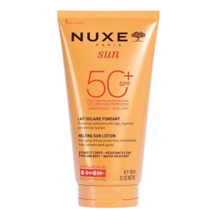 Nuxe Sun - Latte Solare Fondente Protezione Molto Alta SPF50+ Viso e Corpo 150 ml