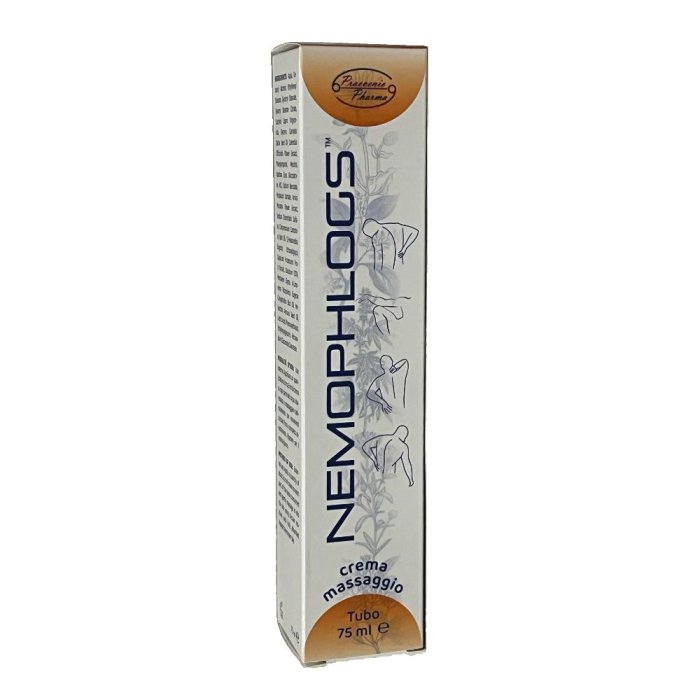 Nemophlogs Crema 75 ml Lenitiva Antinfiammatoria per Pelle Irritata e Arrossata