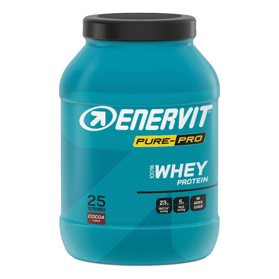 Enervit Pure Pro 100% Whey Protein Cacao integratore proteico 750 g Enervit Pure Pro 100% Whey Protein Cacao integratore proteico 750 g
