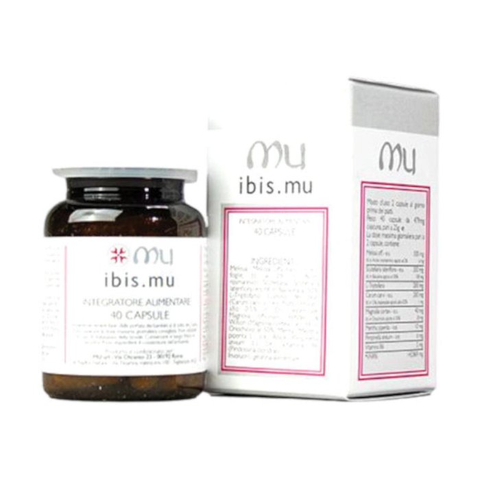 Ibis Mu integratore alimentare in capsule cps confezione da 40 capsule
