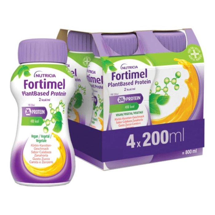 Fortimel Plant-Based Protein zucca - drink proteico vegetale gusto zucca