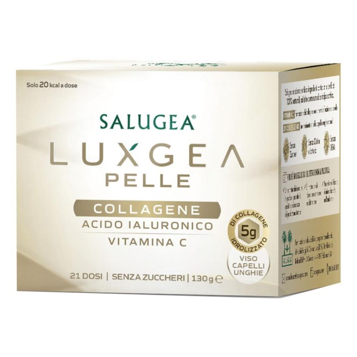 Salugea LuxGea Pelle Integratore di Collagene da Bere Bellezza Pelle 130g