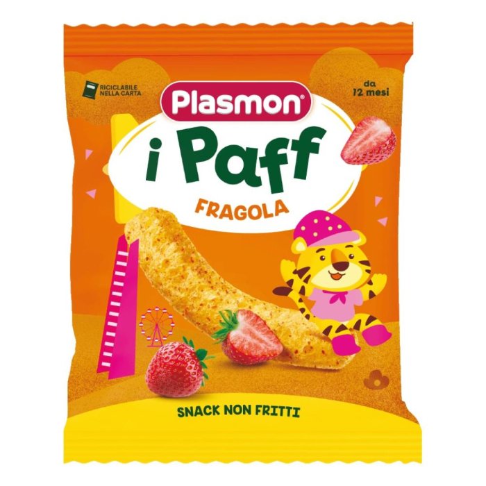 PLASMON PAFF Snack Fragola 15g