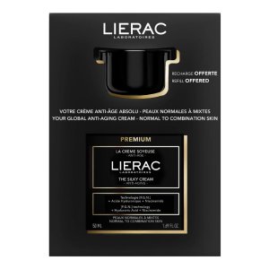 Lierac Premium Coffret Crema Soyeuse 50 ml + Ricarica 50 ml