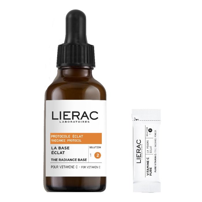 Lierac Protocollo Luminosità - Il Siero Concentrato Illumina Rivitalizza e Leviga 30 ml + 14 Bustine x 0,2g