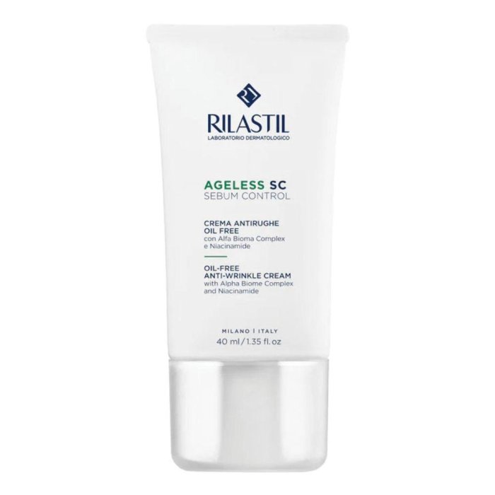 Rilastil Ageless SC - Crema Antirughe per Pelle Mista e Grassa Matura 40 ml