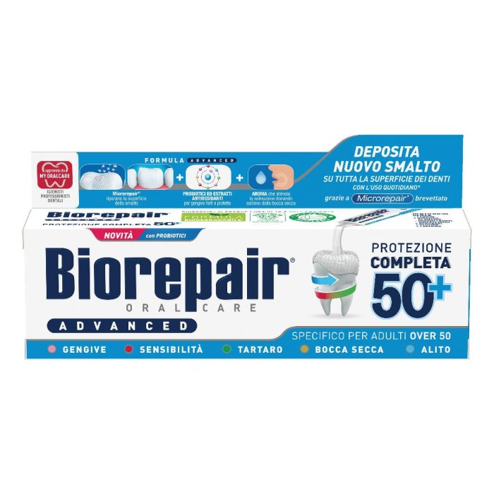Biorepair Advanced Protector Completa 50+ - dentifricio protettivo avanzato