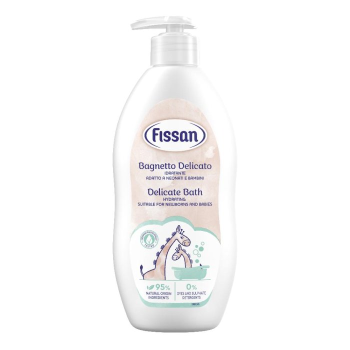 Fissan Bagno Delicato Idratante per Neonati e Bambini 400 ml
