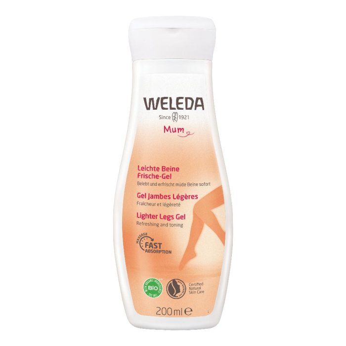 Weleda Gel Fresco Gambe Leggere Defaticante e Rinfrescante per Gambe Stanche
