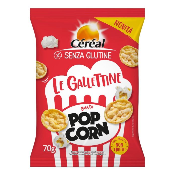 CEREAL GALLETTINE POP CORN 70G