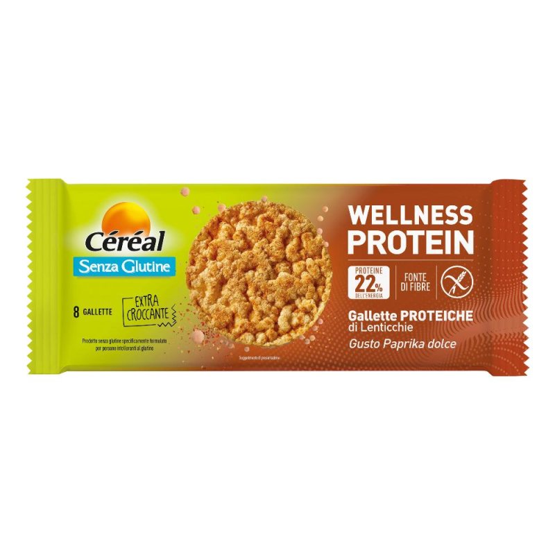 Céréal Bio Galette di Lenticchie e Paprika 50 g Snack Salato Senza Glutine Ricco di Proteine – The Healthy Crunch